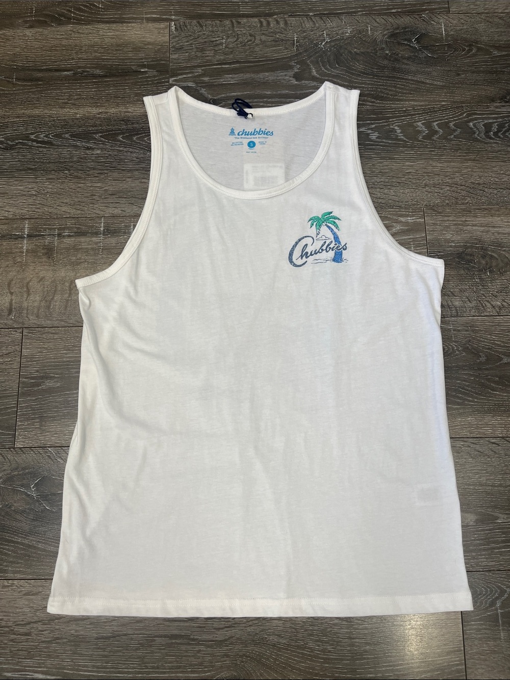 NWT Chubbies The Tiger Tailgate Duo tank size S
